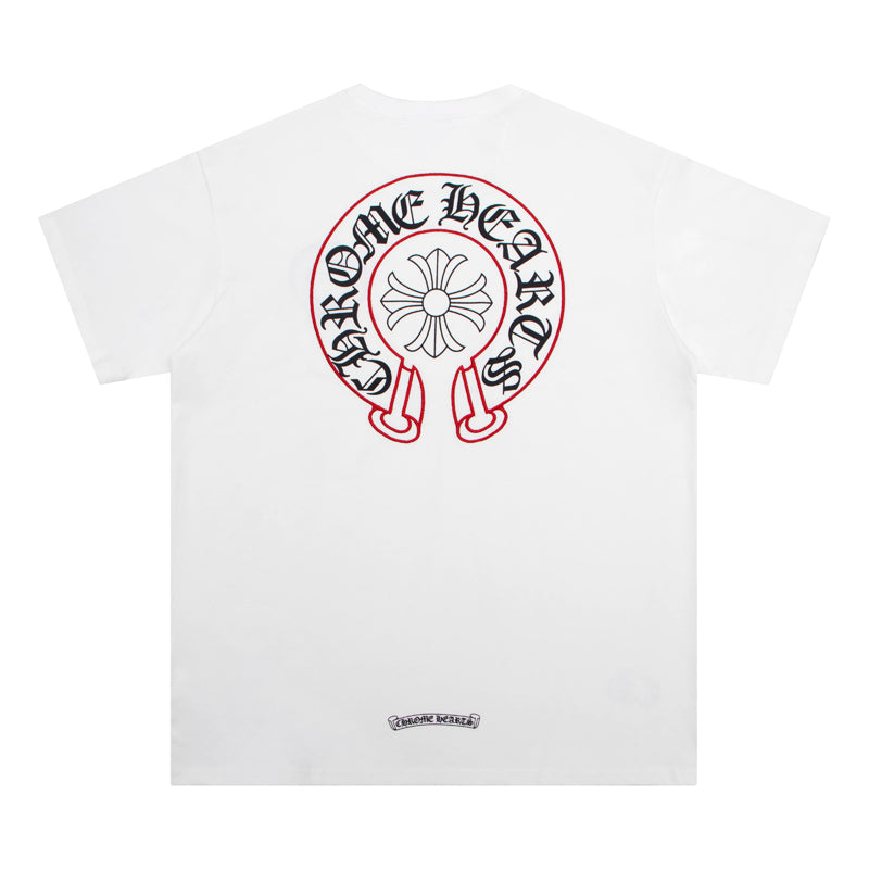 Chrome Hearts Classic Horseshoe Sleeve T-shirt 6008