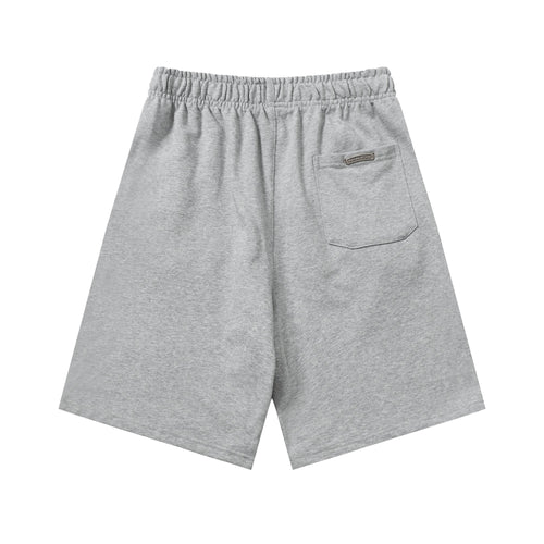 Chrome Hearts Cemetery Leather Cross Patch Paper Jam Shorts