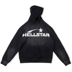 Hellstar Studios New Hoodie Black Five-pointed star