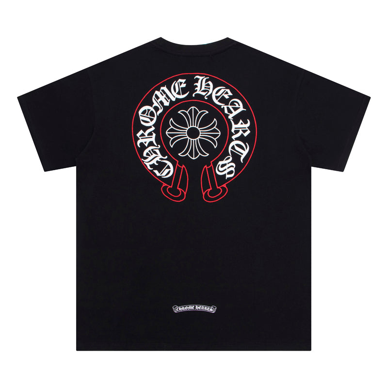 Chrome Hearts Classic Horseshoe Sleeve T-shirt 6008