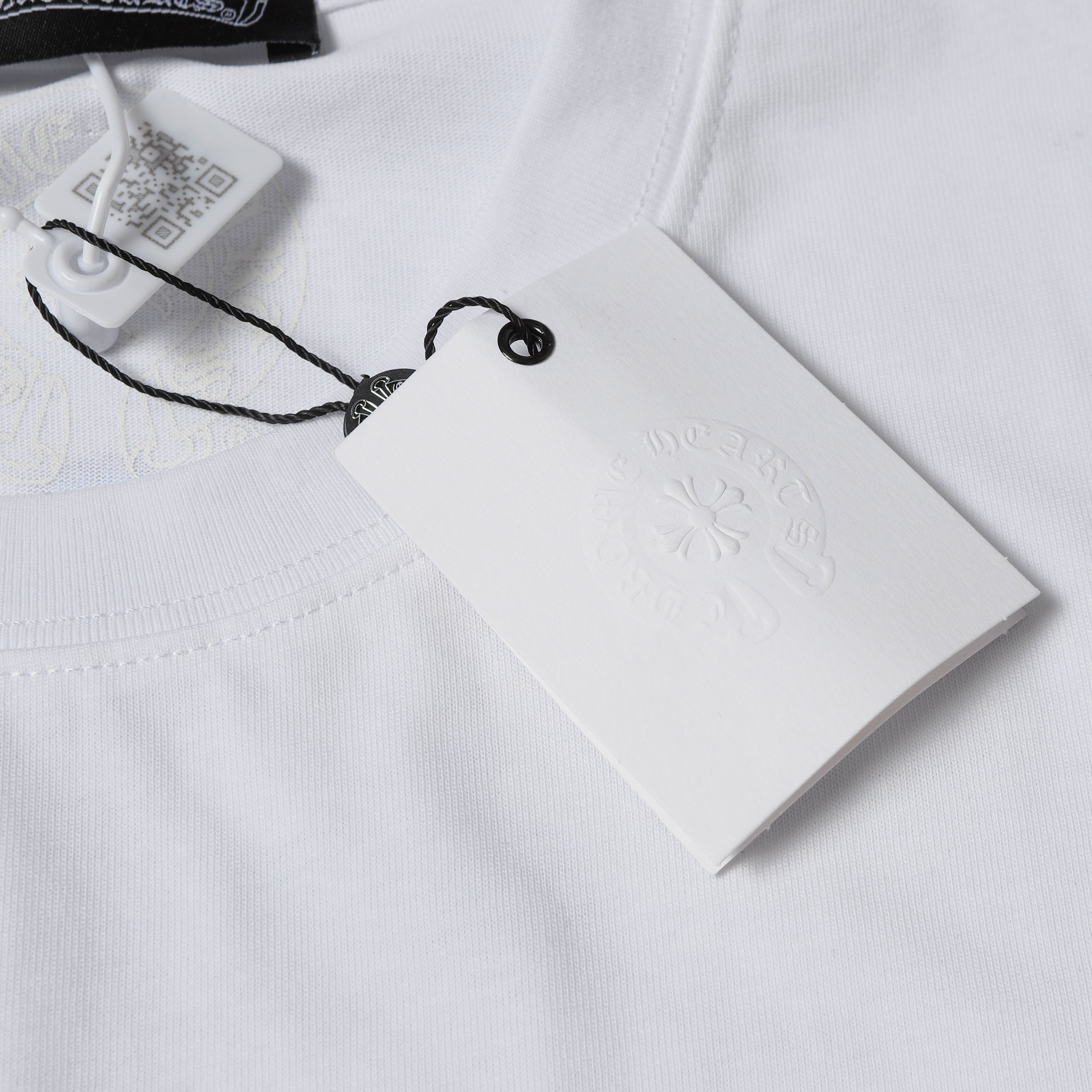 Chrome Hearts Triple Cross Logo Short Sleeve T-shirt 2237