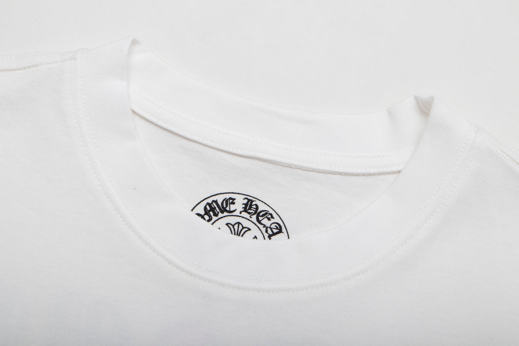 Chrome Hearts Script Dagger Logo Short Sleeve Tee 6025