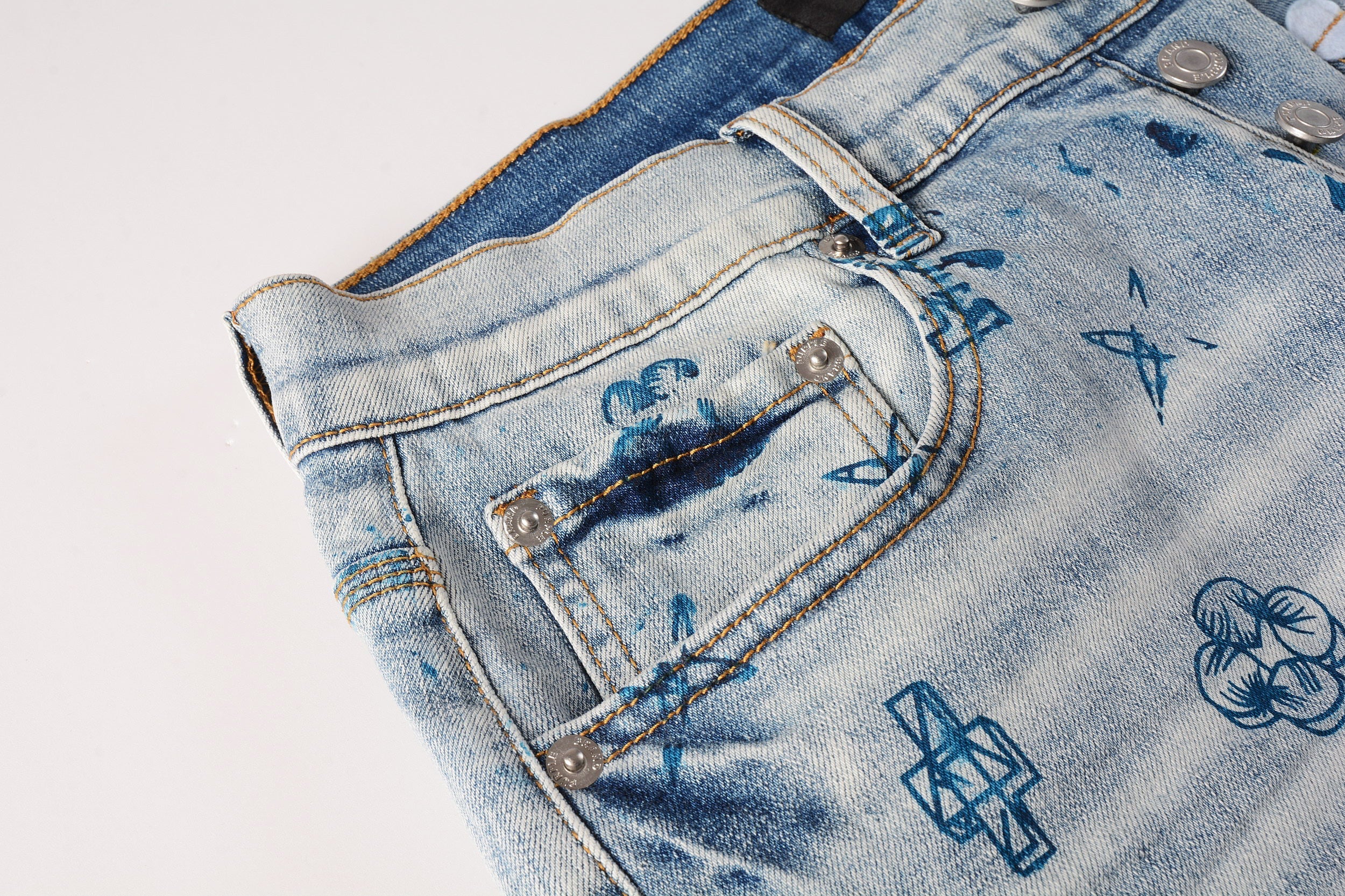 Purple Brand Denim Shorts 5063