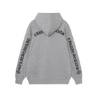 Chrome Hearts Script Logo Classic Zip Up Hoodie 9811