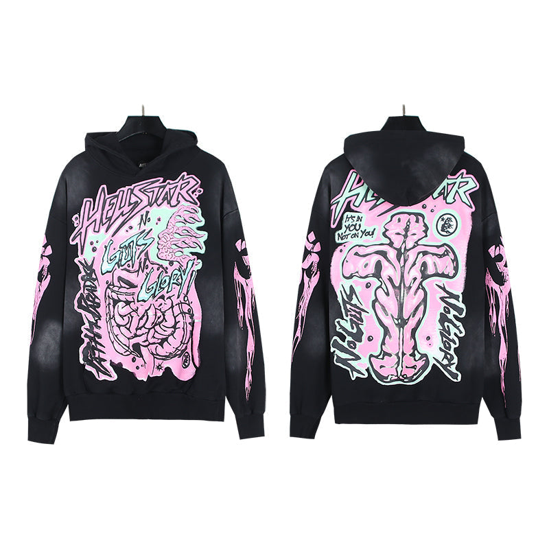 Hellstar Studios New Hoodie and Pants Set 2051