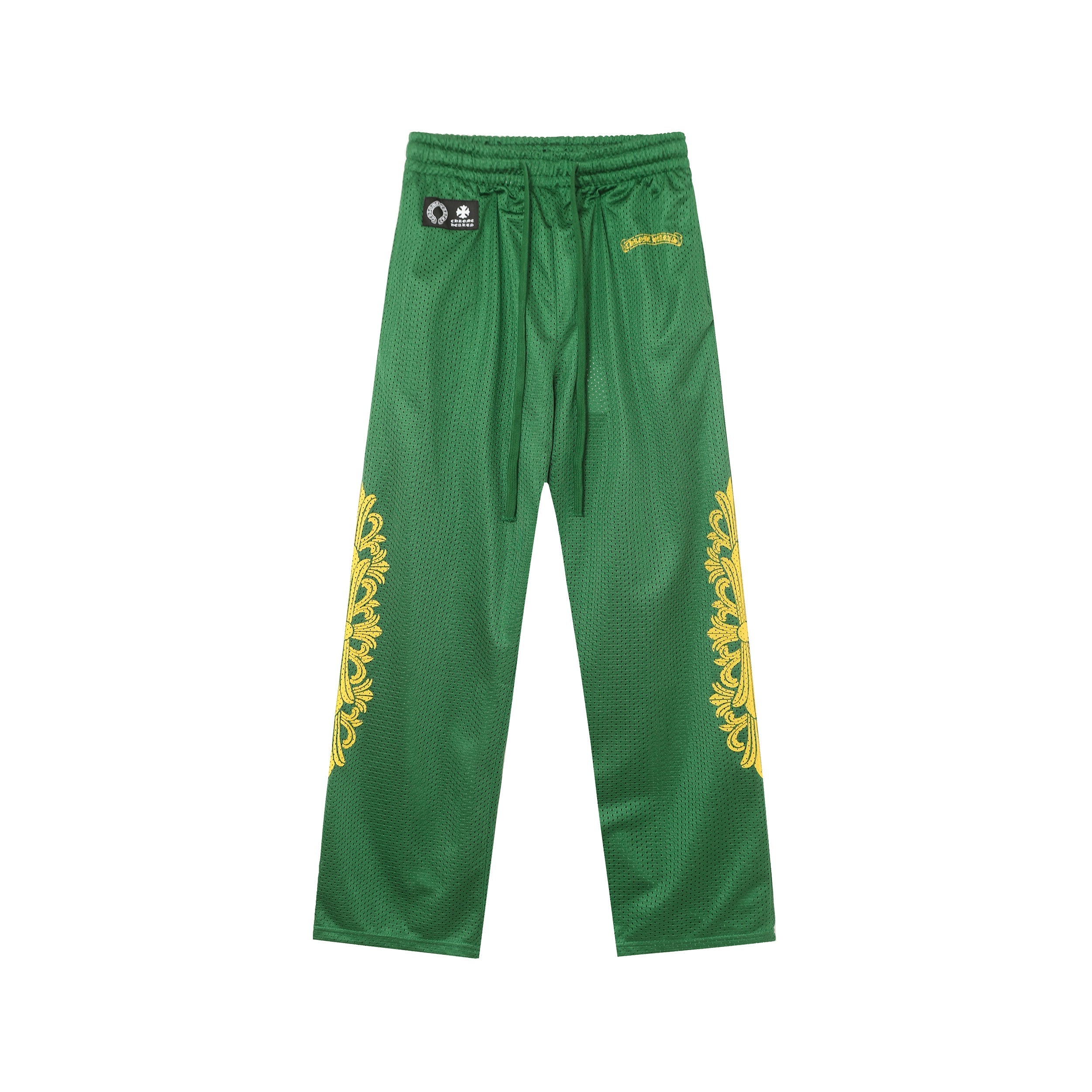 Chrome Hearts Mattyboy graffiti red mesh track pants 9997