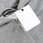 Chrome Hearts Script Logo Classic Zip Up Hoodie 9811