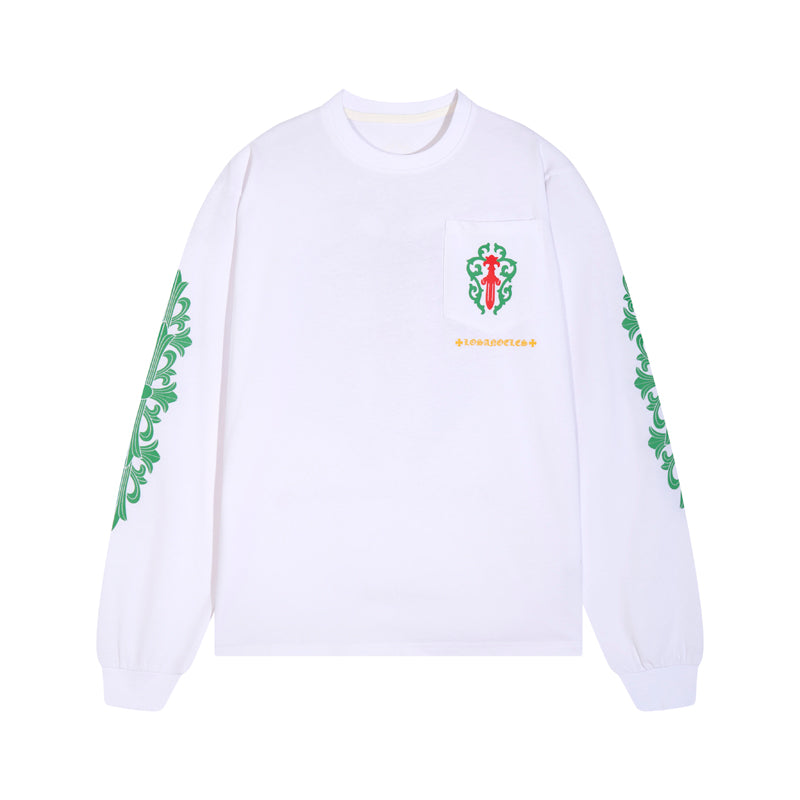 Chrome Hearts Los Angeles Exclusive Christmas L/S T-shirt 8016