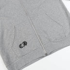 Chrome Hearts Script Logo Classic Zip Up Hoodie 9811